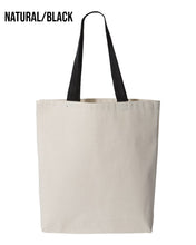 Load image into Gallery viewer, 11L Canvas Tote with Contrast-Color Handles