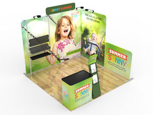 Load image into Gallery viewer, 10x10 Custom Trade Show booth 7