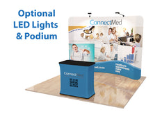 Load image into Gallery viewer, 10ft Custom Curve Tension Fabric Display