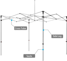Load image into Gallery viewer, 10'x10' Premium Aluminum Tent Kit | Shirting Spree