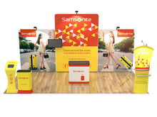 Load image into Gallery viewer, 10x20 Custom Trade Show booth 9