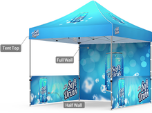 Load image into Gallery viewer, 10'x10' Premium Aluminum Tent Kit | Shirting Spree