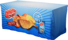 Load image into Gallery viewer, 4 sided Custom Fitted Table throw