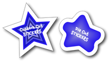 Load image into Gallery viewer, Gloss Laminate Custom Shape Die Cut Stickers