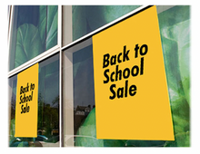 Load image into Gallery viewer, Premium Window Cling $3.75 a square foot