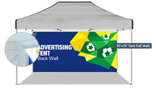 Load image into Gallery viewer, 10x10 Custom Canopy Tent Full Wall