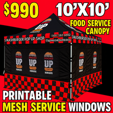 Load image into Gallery viewer, Food Service 10x10 Custom Canopy
