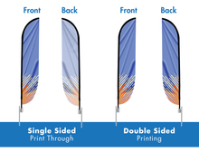Load image into Gallery viewer, Feather Convex Flag
