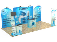Load image into Gallery viewer, 10x20 Custom Trade Show booth 8
