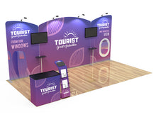 Load image into Gallery viewer, 10x20 Custom Trade Show booth 1
