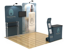 Load image into Gallery viewer, 10x10 Custom Trade Show Booth 2

