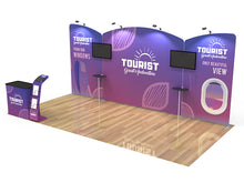 Load image into Gallery viewer, 10x20 Custom Trade Show booth 1
