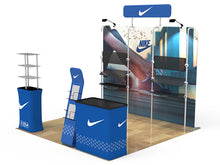 Load image into Gallery viewer, 10x10 Custom Trade Show booth 18
