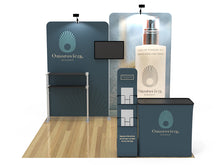 Load image into Gallery viewer, 10x10 Custom Trade Show Booth 2
