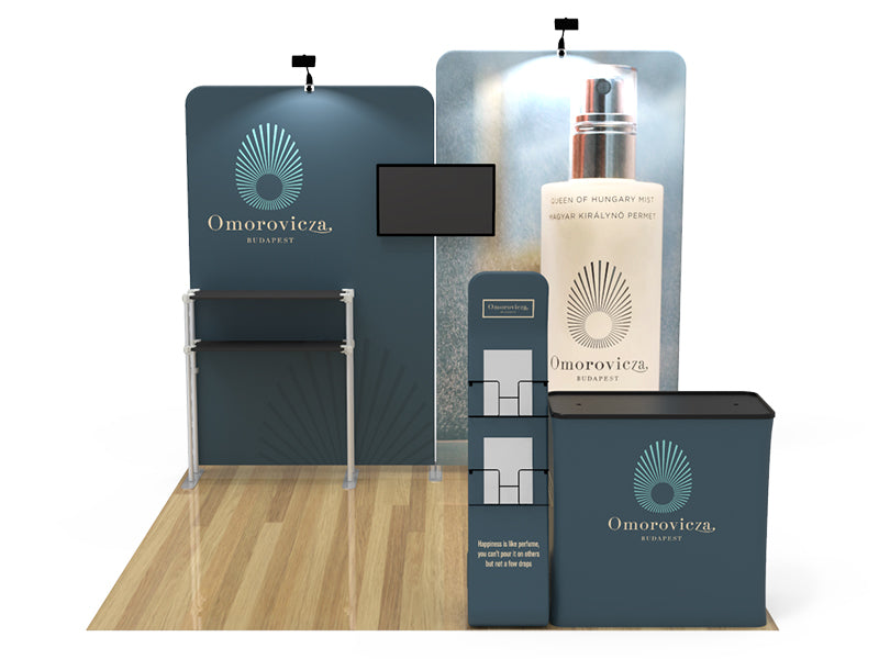 10x10 Custom Trade Show Booth 2