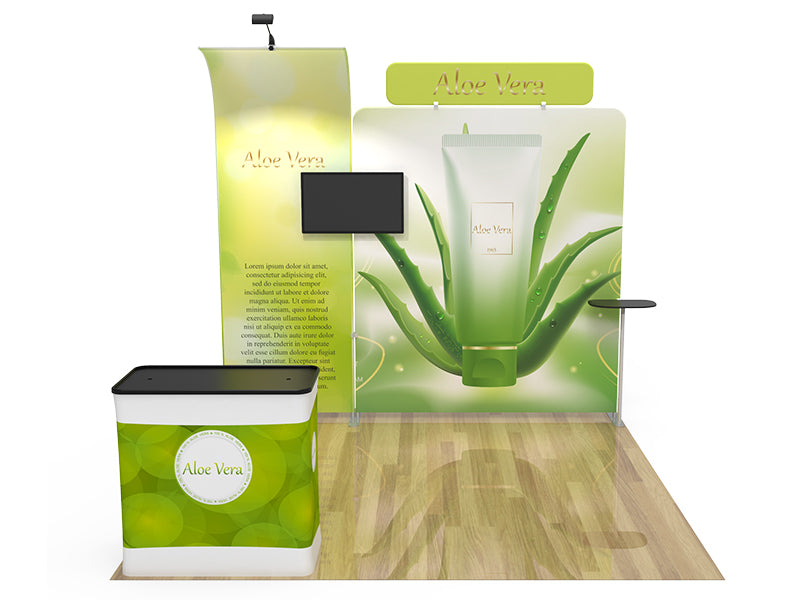 10x10 Custom Trade Show booth 4