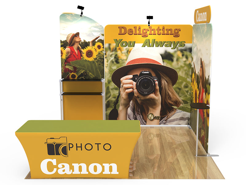 10x10 Custom Trade Show booth 15