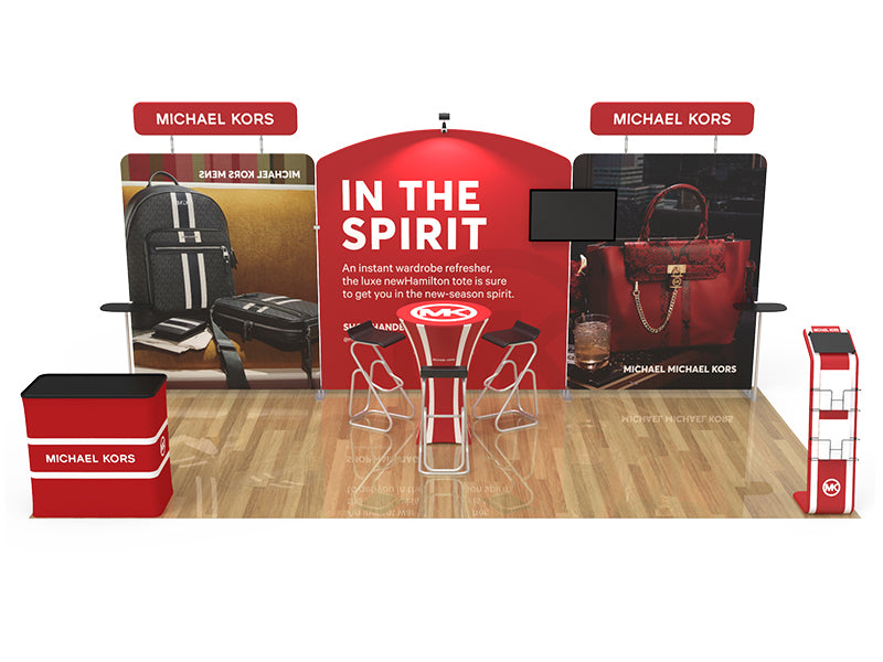 10x20 Custom Trade Show booth 2