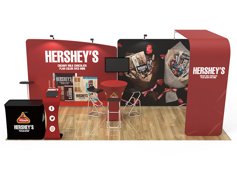 10x20 Custom Trade Show booth 3