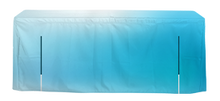 Load image into Gallery viewer, Fitted table throw with slit back
