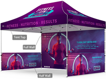 Load image into Gallery viewer, 10x15 Custom Canopy Tent
