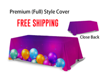 Load image into Gallery viewer, 4 sided Custom table throw
