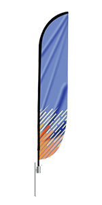 Feather Convex Flag